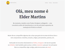 Tablet Screenshot of eldermartins.com